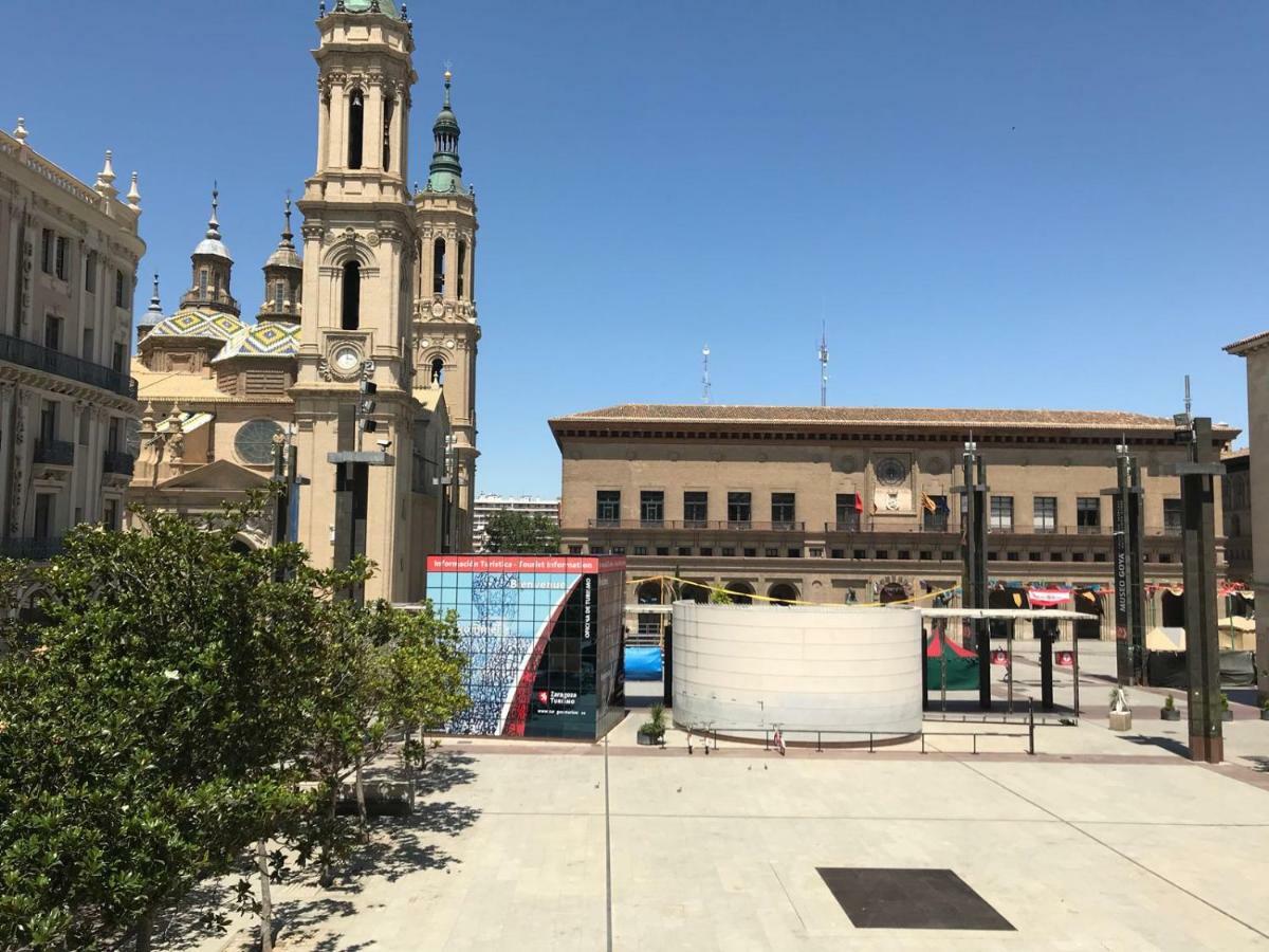 AZ El Balcón a la Basílica Apartamento Saragoça Exterior foto